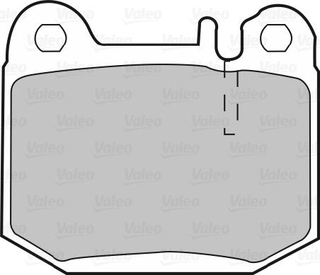 Valeo 598719 - Kit pastiglie freno, Freno a disco www.qualy.parts