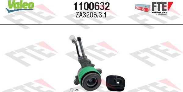 VALEO 1100632 - Dispositivo disinnesto centrale, Frizione www.qualy.parts