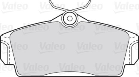 Valeo 301450 - Kit pastiglie freno, Freno a disco www.qualy.parts