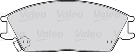 Valeo 301052 - Kit pastiglie freno, Freno a disco www.qualy.parts