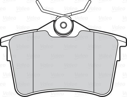 Valeo 302116 - Kit pastiglie freno, Freno a disco www.qualy.parts
