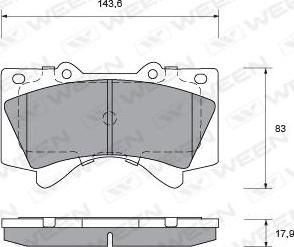 VALEO 670339 - Kit pastiglie freno, Freno a disco www.qualy.parts