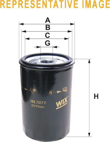 WIX Filters WL7182 - Filtro olio www.qualy.parts