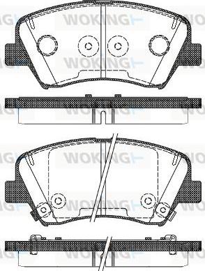 Brembo P30073N - Kit pastiglie freno, Freno a disco www.qualy.parts